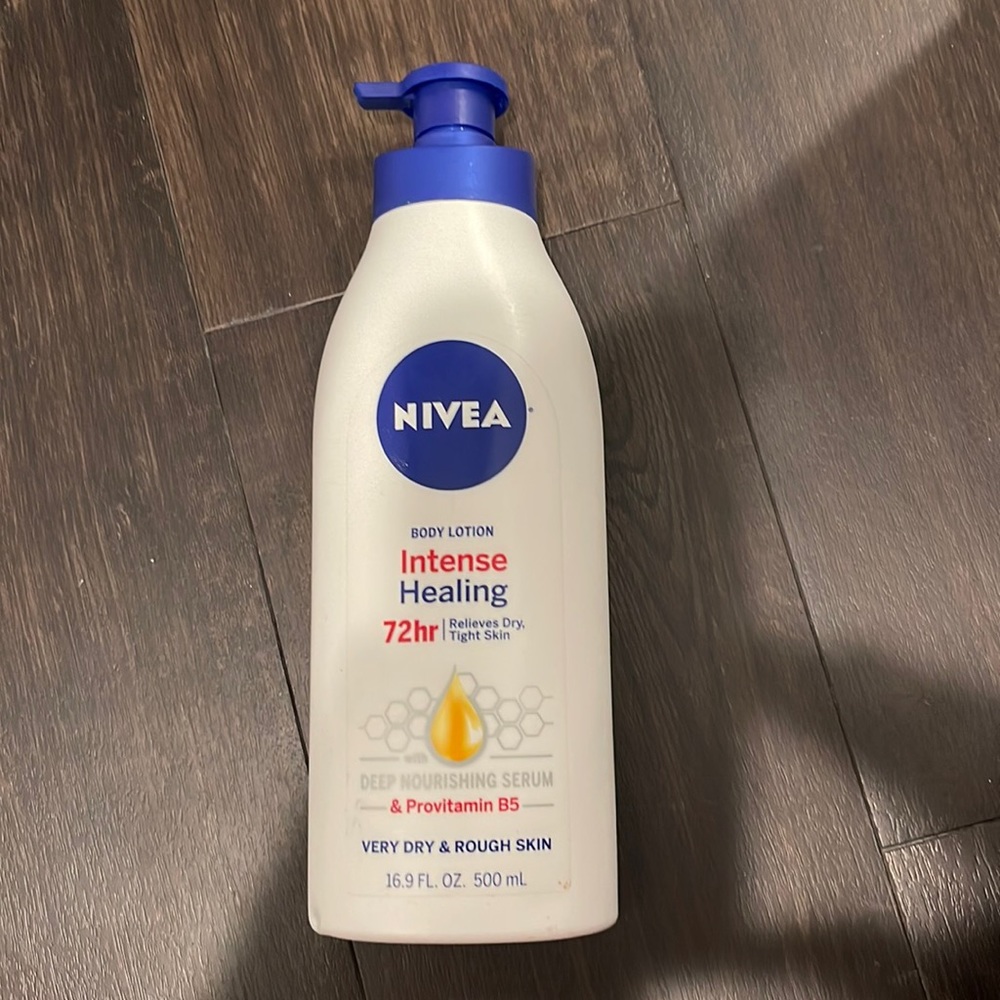 Brand New Never Used or Opened Nivea Intense healing body lotion